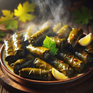 Nationalgericht Jordanien: #Stuffed Grape Leaves# (Rezept)