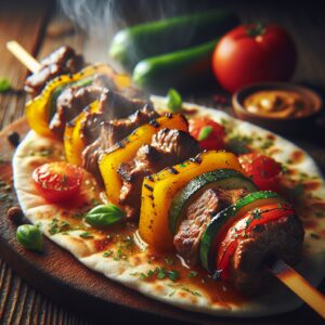 Nationalgericht Kamerun: #Kebab# (Rezept)