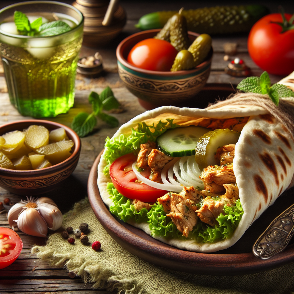 Nationalgericht Katar: #Shawarma Dajaj# (Rezept)