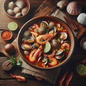 Nationalgericht Kolumbien: Cazuela de Mariscos (Rezept)