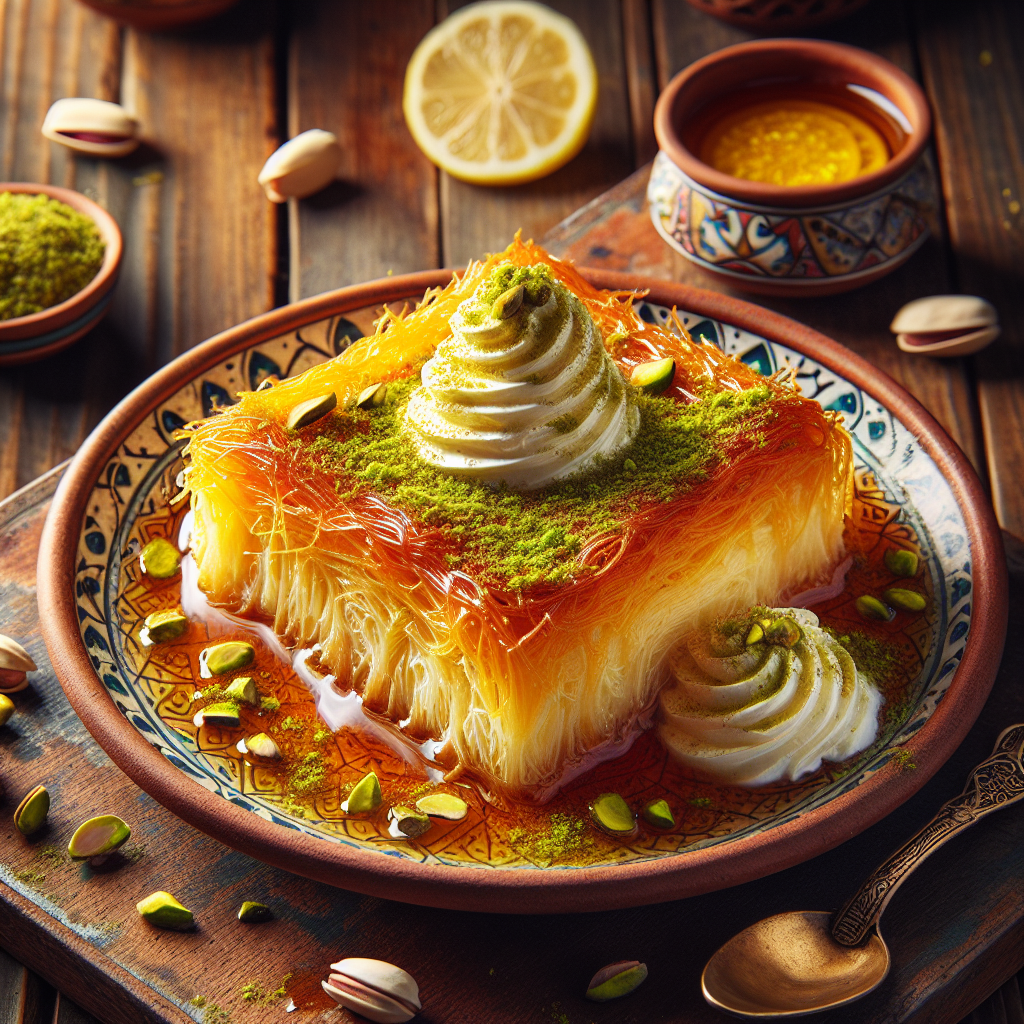 Nationalgericht Kuwait: #Knafeh# (Rezept) (Rezept)