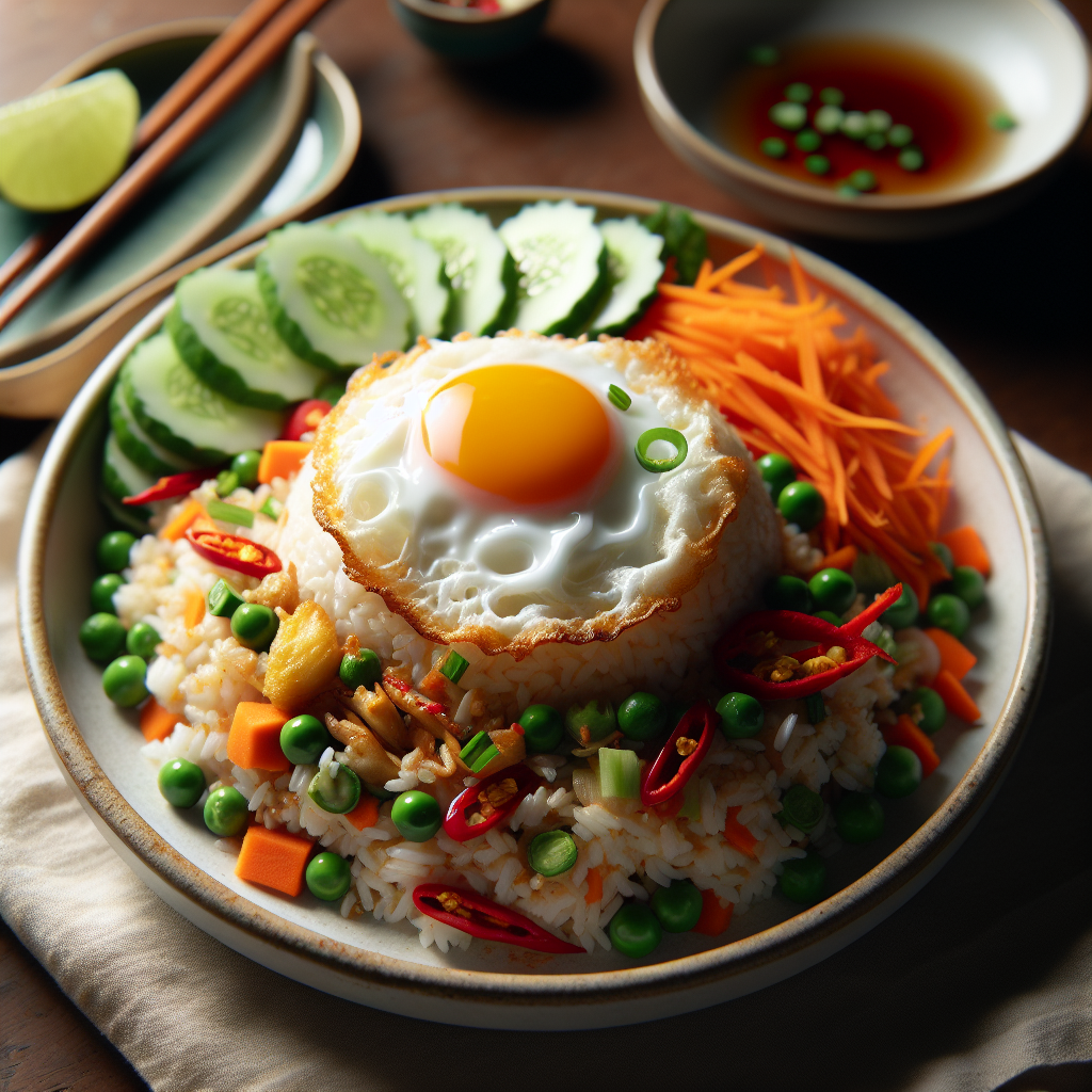 Nationalgericht Laos: #Khao Pad# (Rezept)