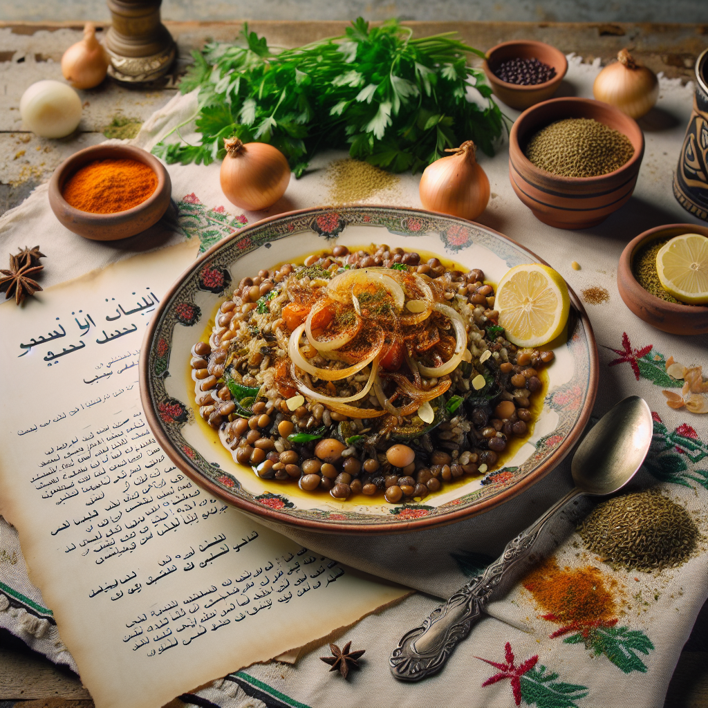 Nationalgericht Libanon: Mujadara (Rezept)