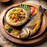 Nationalgericht Malawi: #Nsima with fish# (Rezept)