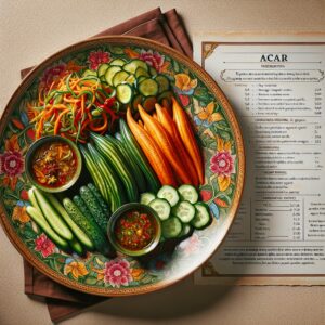 Nationalgericht Malaysia: Acar (Rezept)