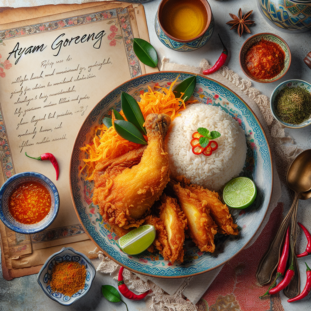 Nationalgericht Malaysia: Ayam Goreng (Rezept)