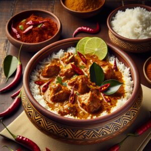 Nationalgericht Malediven: #Maldivian Chicken Curry# (Rezept)