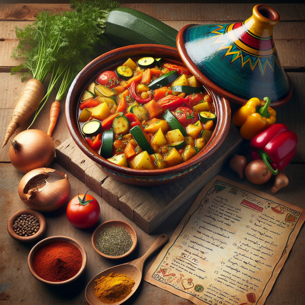 Nationalgericht Mauretanien: Tajine de légumes (Rezept)