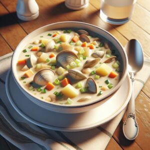 Nationalgericht Mikronesien: #Clam Chowder#