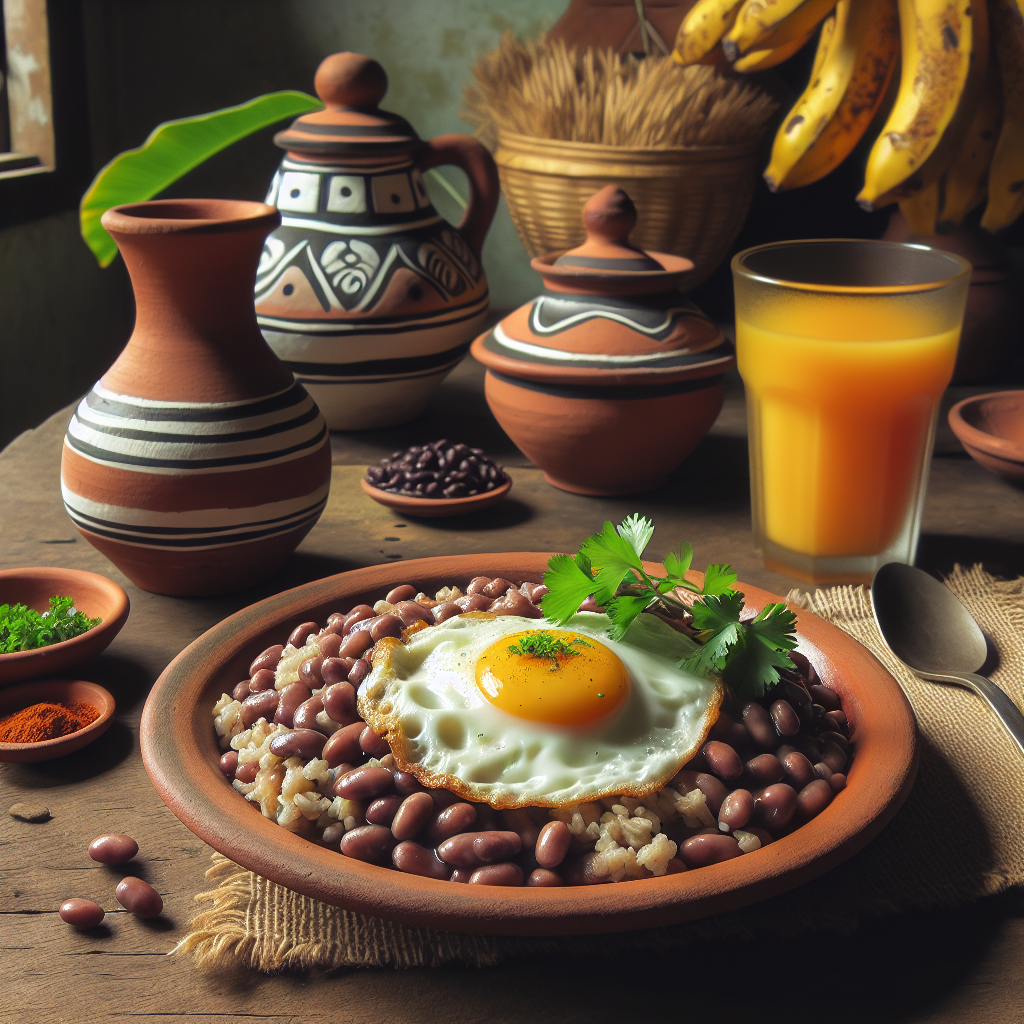 Nationalgericht Nicaragua: Gallo Pinto con Huevo (Rezept)