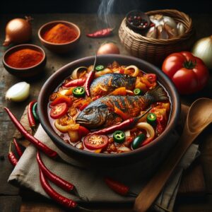 Nationalgericht Nigeria: Spicy Fish Stew (Rezept)