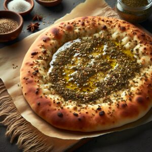 Nationalgericht Oman: #Zaatar Manakish#