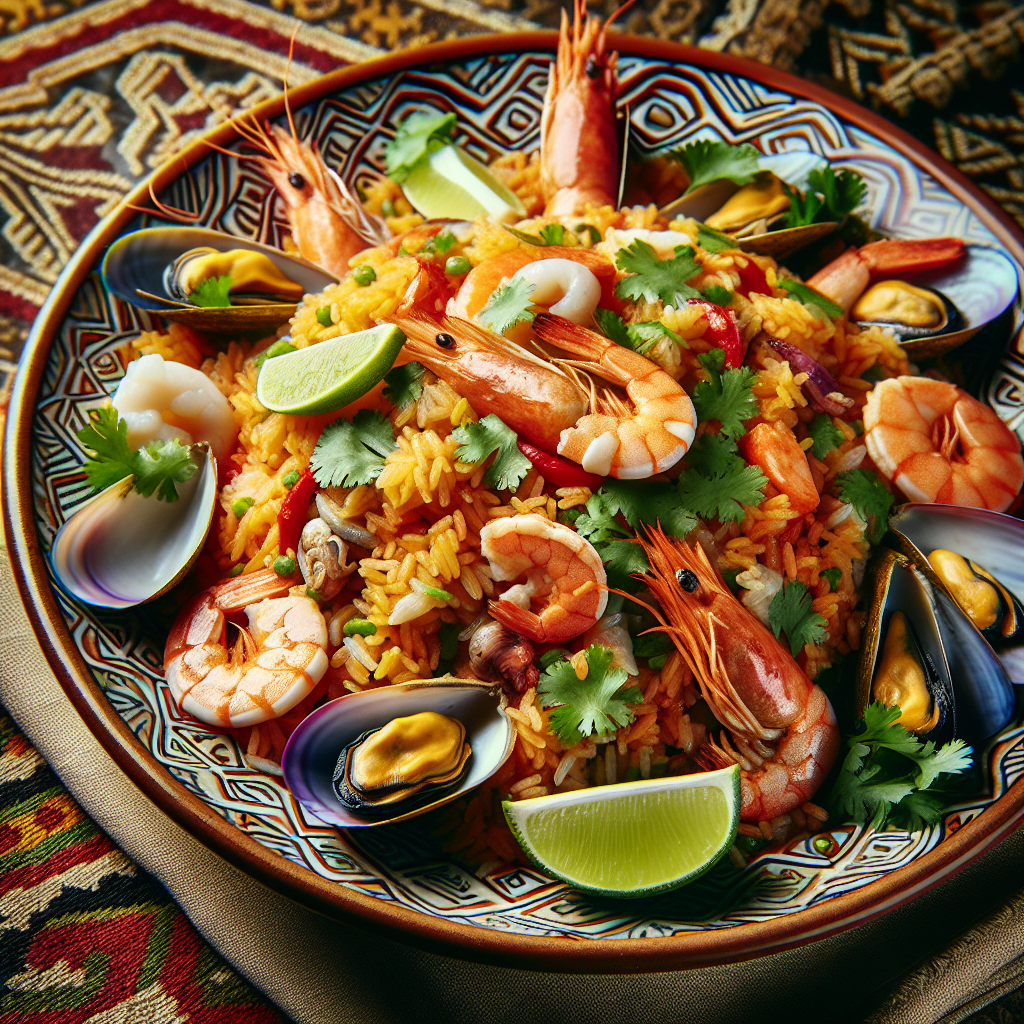 Nationalgericht Panama: Arroz con Mariscos (Rezept)