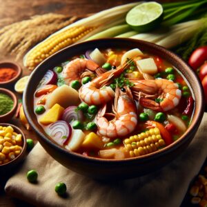 Nationalgericht Peru: Chupe de Camarones (Rezept)