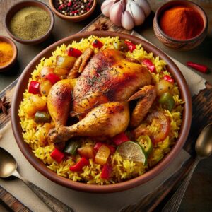 Nationalgericht Äquatorialguinea: Arroz con Pollo (Rezept)