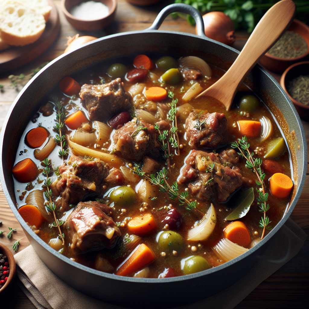 Nationalgericht Südafrika: #Oxtail Stew#