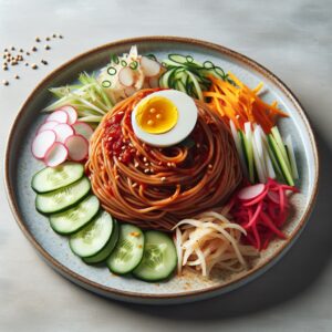 Nationalgericht Südkorea: #Bibim Naengmyeon#