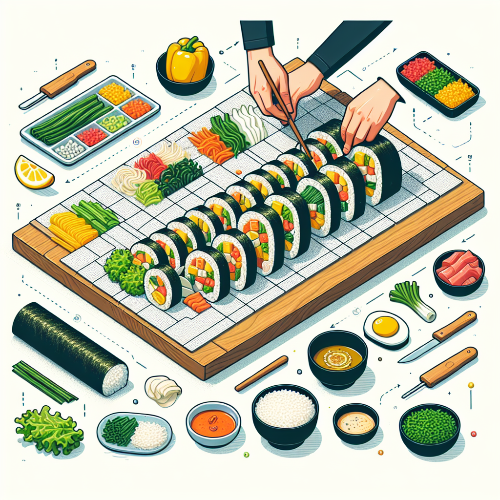 Nationalgericht Südkorea: Kimbap (Rezept)