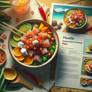 Nationalgericht Samoa: Poke (Rezept)