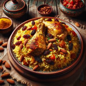 Nationalgericht Saudi-Arabien: #Kabsa Dajaj# (Rezept)