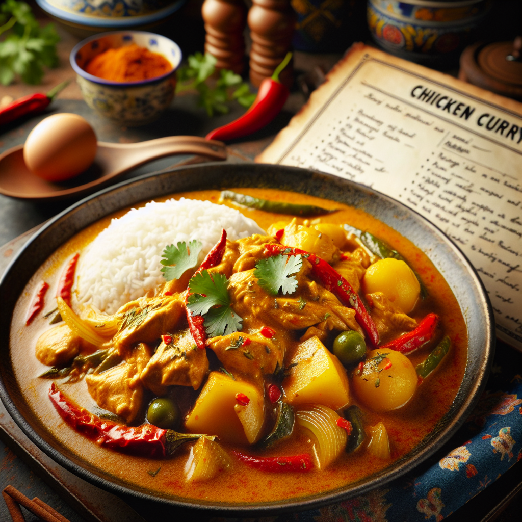 Nationalgericht Singapur: Chicken Curry (Rezept)