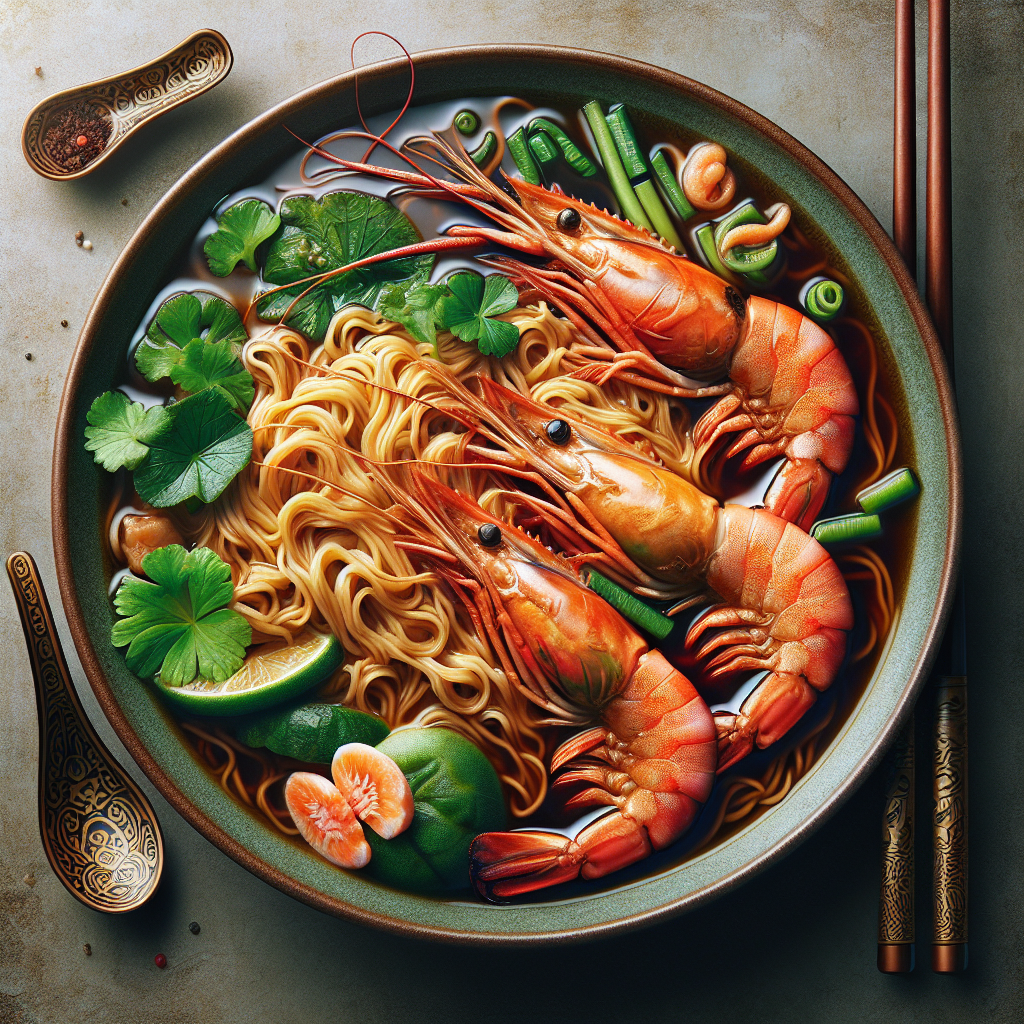 Nationalgericht Singapur: Prawn Mee (Rezept)