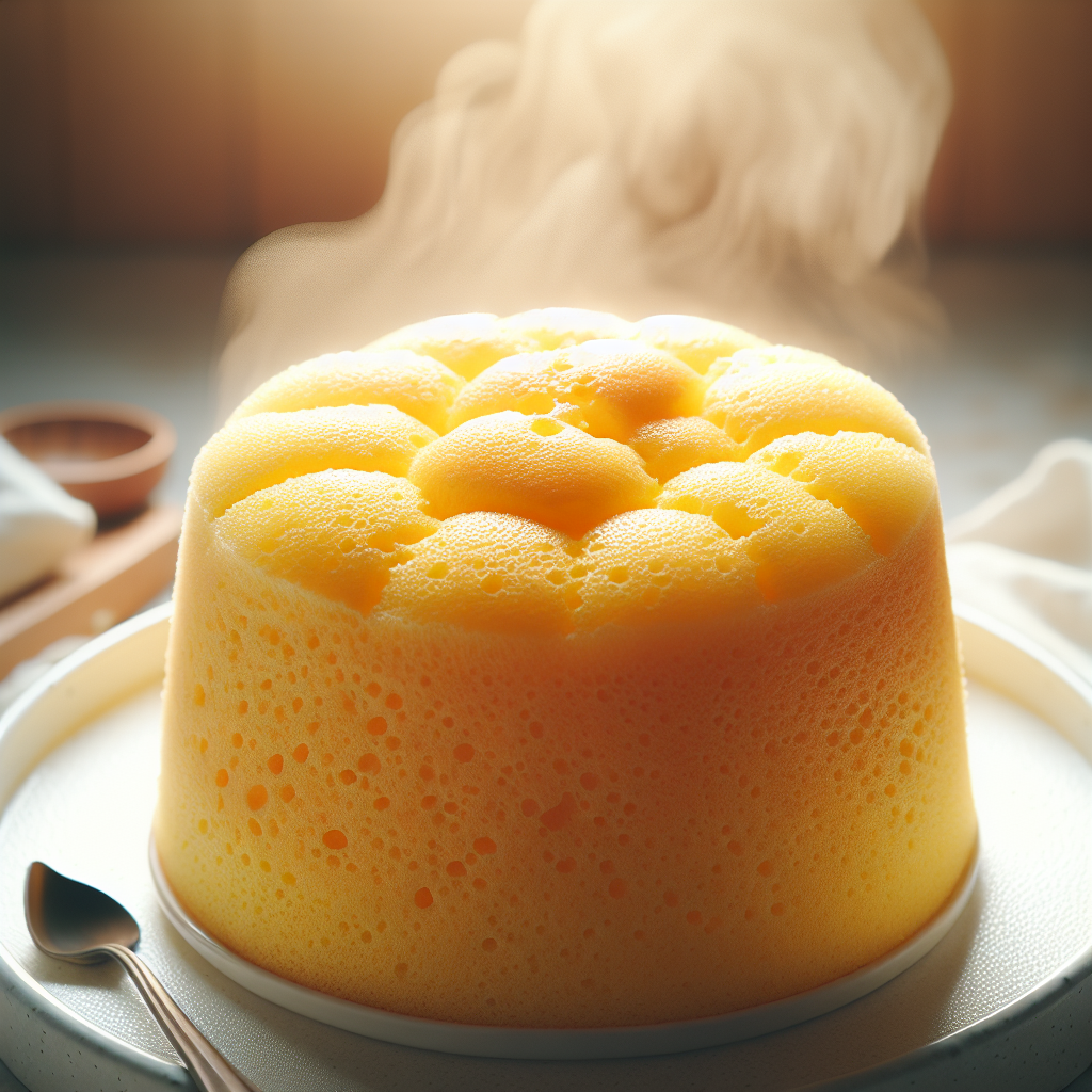 Nationalgericht Singapur: #Steamed Egg Cake# (Rezept)