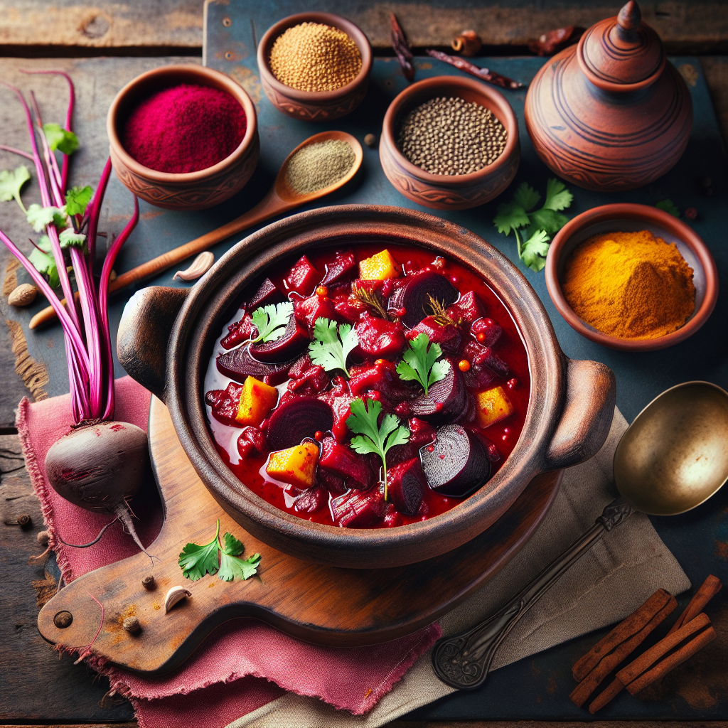 Nationalgericht Sri Lanka: Beetroot Curry (Rezept)