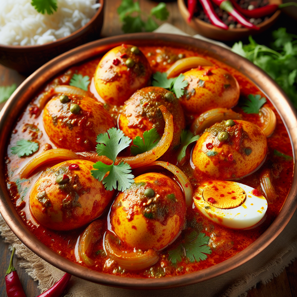 Nationalgericht Sri Lanka: Egg Curry (Rezept)