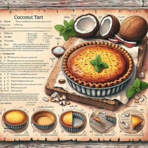 Nationalgericht St. Lucia: Coconut Tart (Rezept)