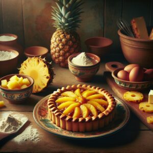 Nationalgericht St. Lucia: Pineapple Tart (Rezept)
