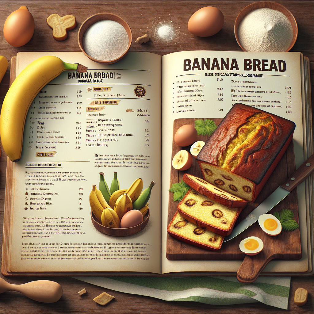 Nationalgericht Suriname: Bananenbrood (Rezept)