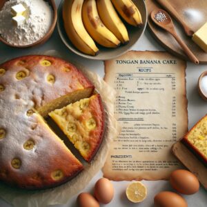 Nationalgericht Tonga: Tongan Banana Cake (Rezept)