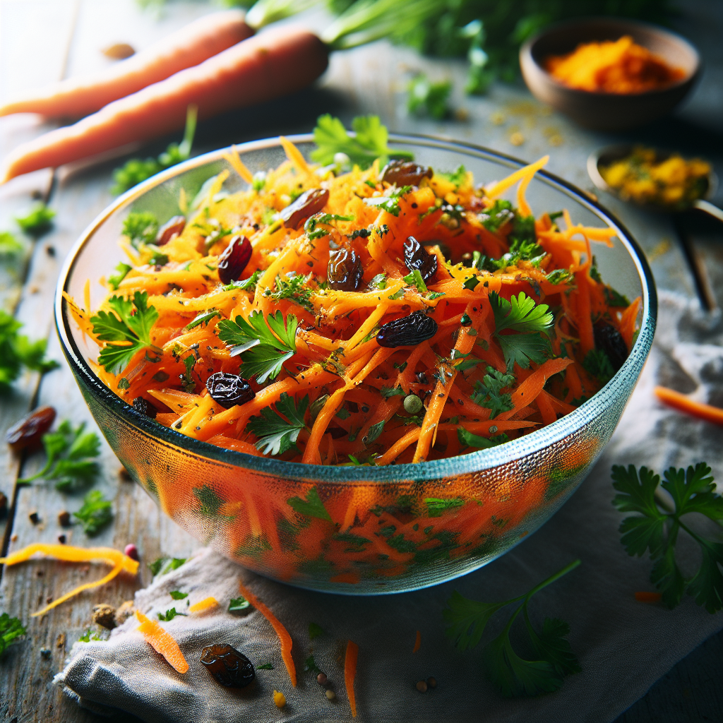 Nationalgericht Tunesien: #Salade de Carottes# (Rezept)