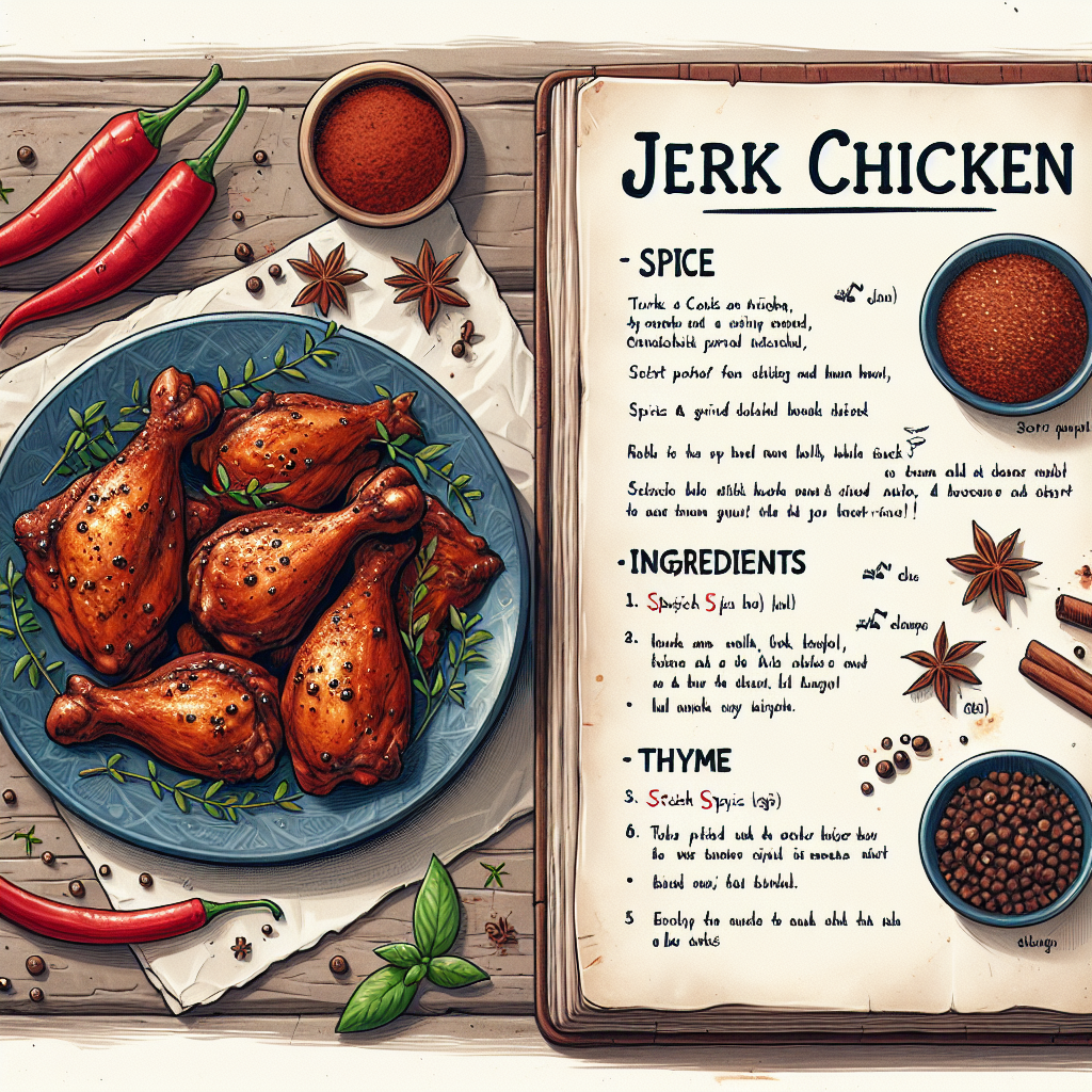 Nationalgericht Turks und Caicos: Jerk Chicken (Rezept)