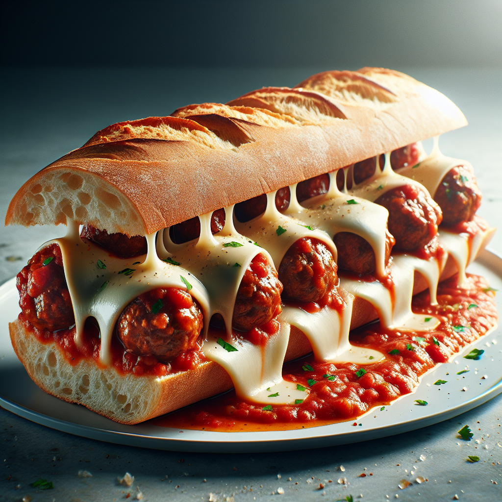 Nationalgericht USA: Meatball Sub (Rezept)