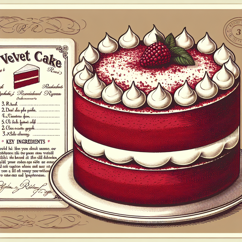 Nationalgericht USA: Red Velvet Cake (Rezept)