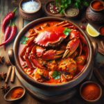 Nationalgericht Vanuatu: #Crab Curry# (Rezept)