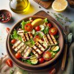 Nationalgericht Zypern: Cypriot Halloumi Salad (Rezept)