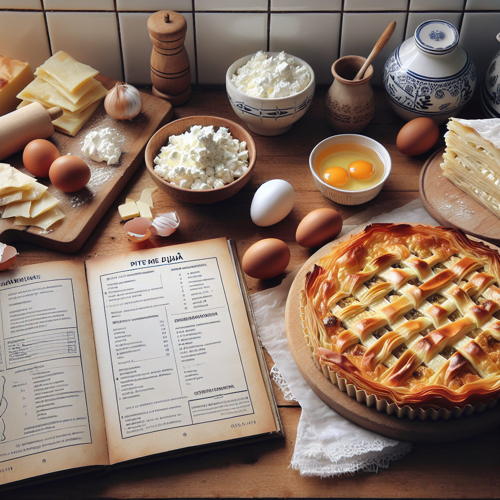 Nationalgericht Albanien: Pite me Djathë (Rezept)