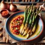 Nationalgericht Andorra: Calçots amb Romesco (Rezept)