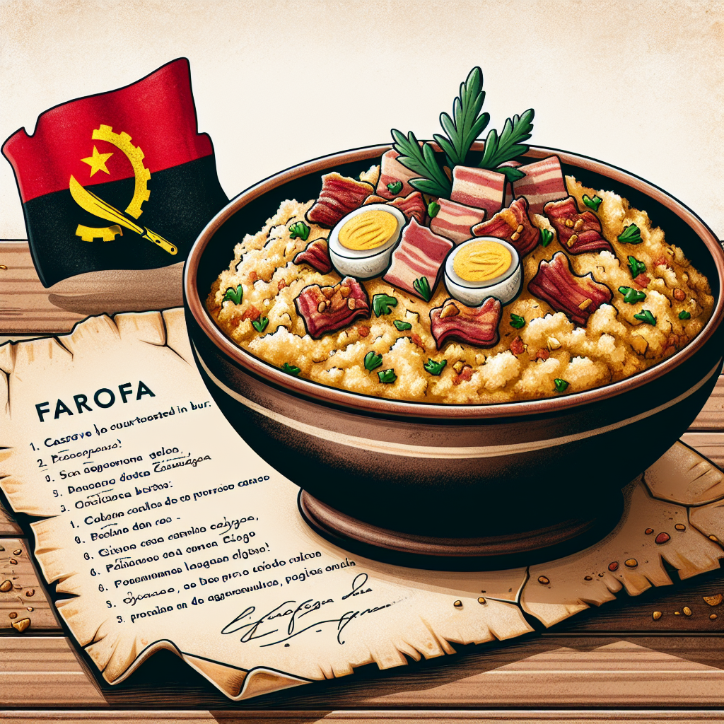 Nationalgericht Angola: Farofa (Rezept)