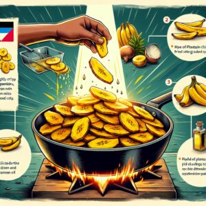 Nationalgericht Antigua und Barbuda: Plantain Chips (Rezept)