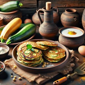 Nationalgericht Armenien: Zucchini Pancakes (Rezept)