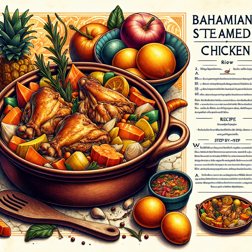 Nationalgericht Bahamas: Bahamian Steamed Chicken (Rezept)