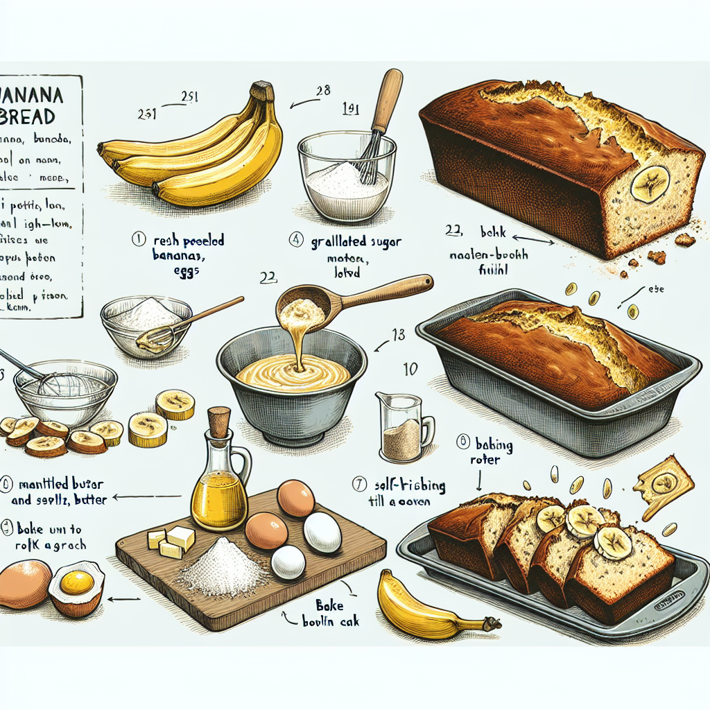 Nationalgericht Bahamas: Banana Bread (Rezept)