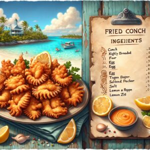 Nationalgericht Bahamas: Fried Conch (Rezept)