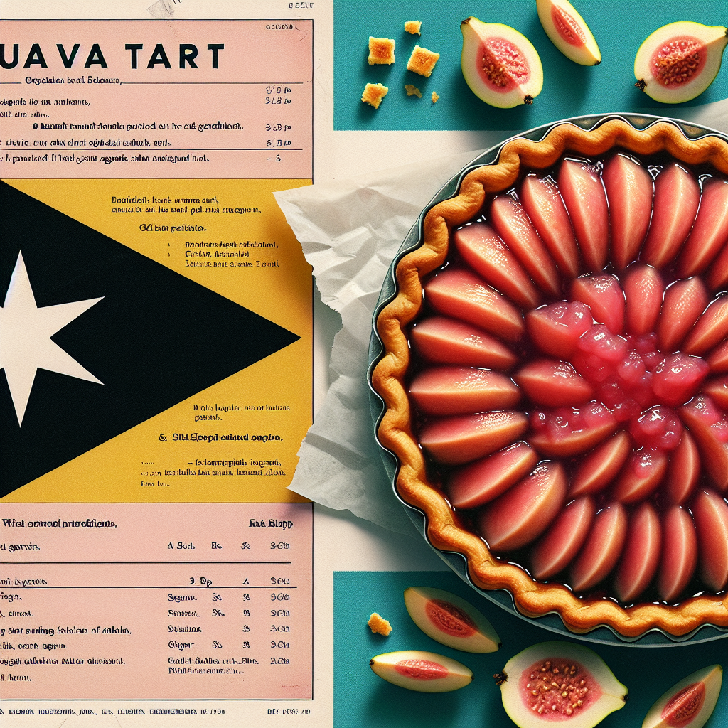 Nationalgericht Bahamas: Guava Tart (Rezept)