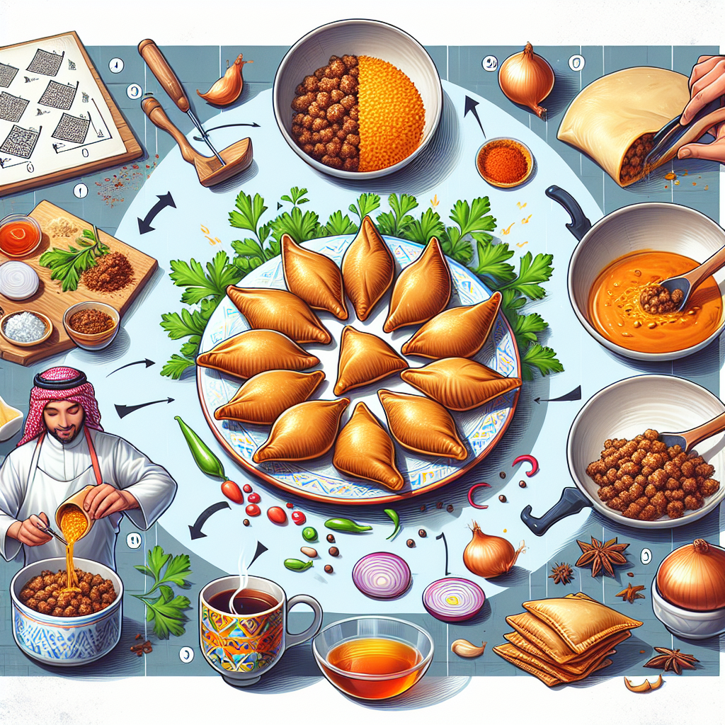 Nationalgericht Bahrain: Samboosa (Rezept)