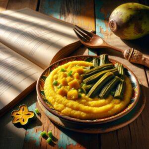 Nationalgericht Barbados: Breadfruit Cou-Cou (Rezept)